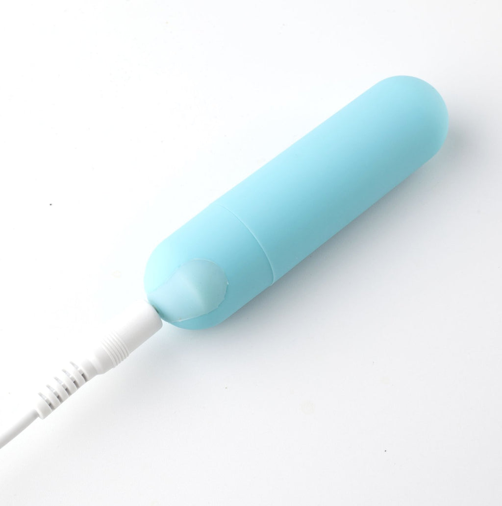 Maia Jessi - Teal  7.6 cm USB Rechargeable Bullet