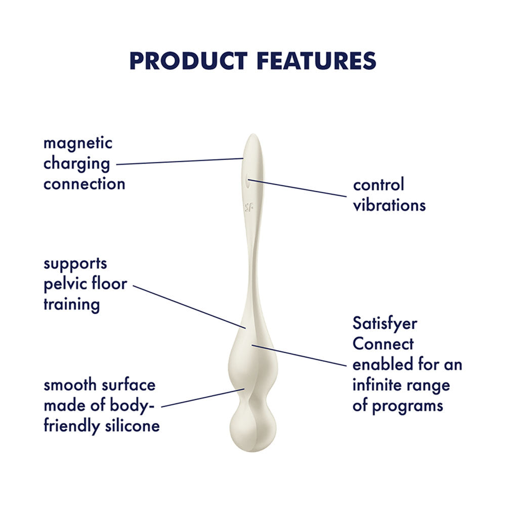 Satisfyer Love Birds 1 -  -  USB Rechargeable Pelvic Floor Trainer with App Control