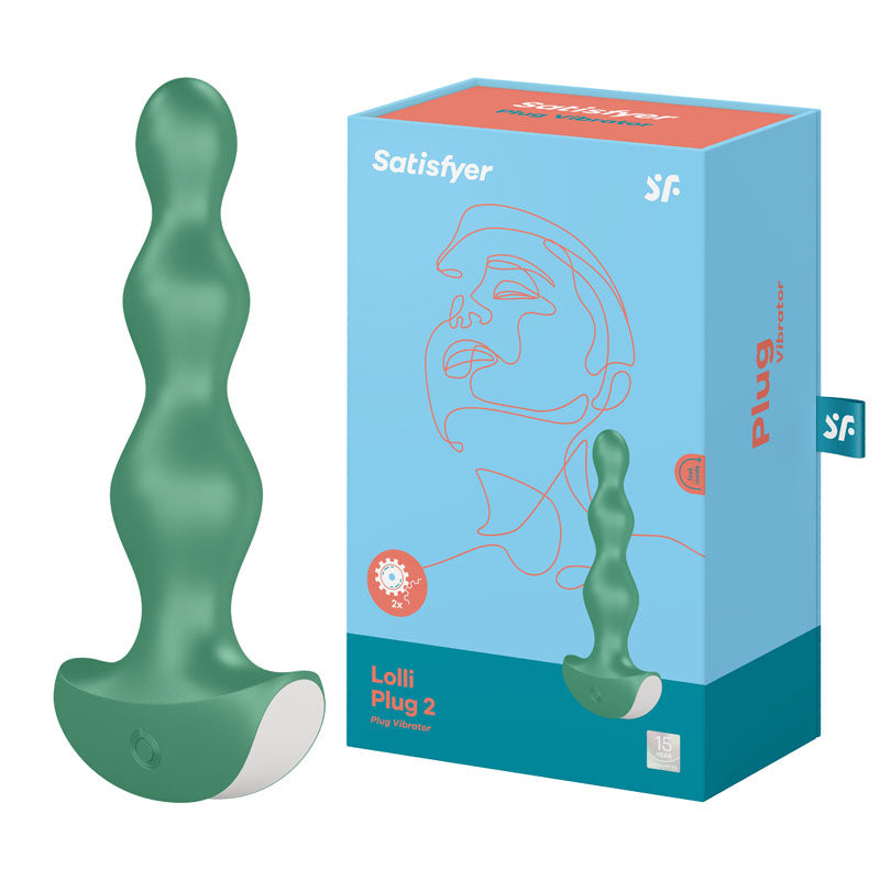 Satisfyer Lolli-Plug 2 -  Vibrating Anal Beads