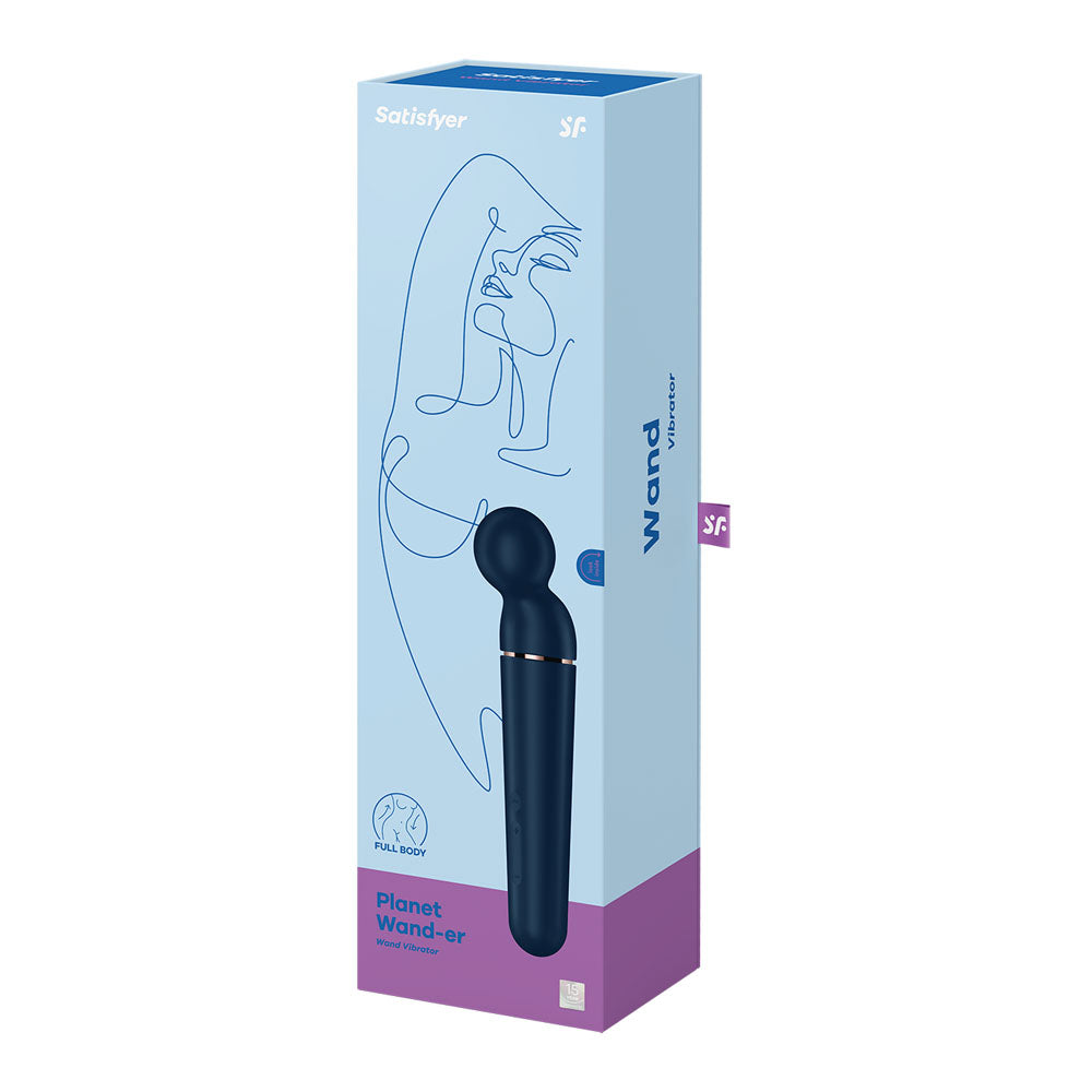 Satisfyer Planet Wand-er -  - /Rose Gold USB Rechargeable Massager Wand