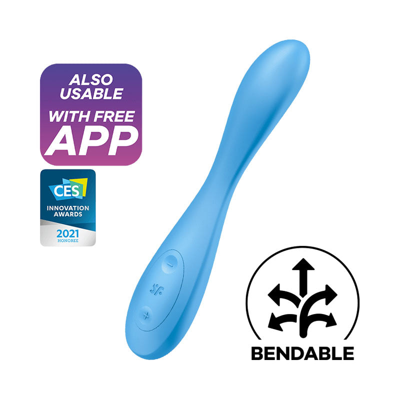 Satisfyer G-Spot Flex 4 -  USB Rechargeable Vibrator with App Control