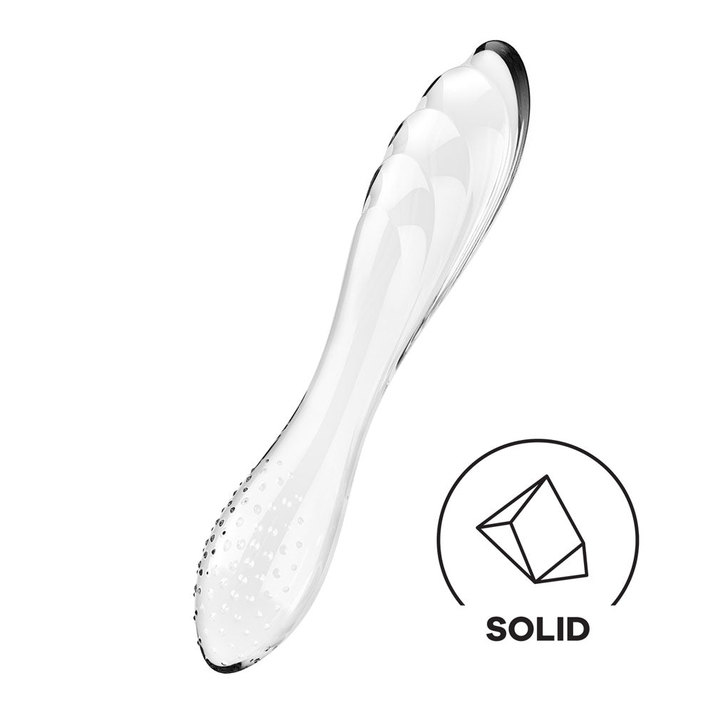 Satisfyer Dazzling Crystal 1 -  -  Glass Double Ended Dildo