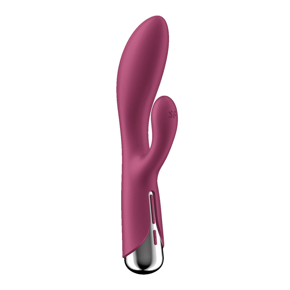 Satisfyer Spinning Rabbit 1 -  -  20 cm USB Rechargeable Rotating Rabbit Vibrator
