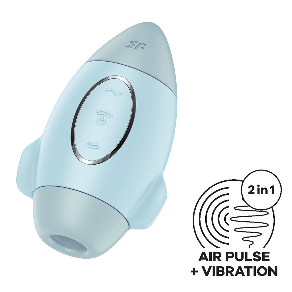 Satisfyer Mission Control -  -  USB Rechargeable Vibrating Air Pulse Stimulator