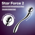 Satisfyer Star Force 2 -  Steel 22 cm Dildo