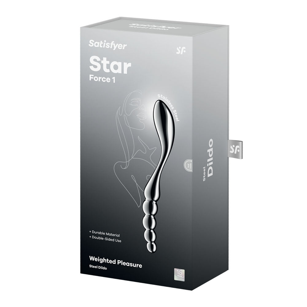 Satisfyer Star Force 1 -  Steel 21 cm Dildo