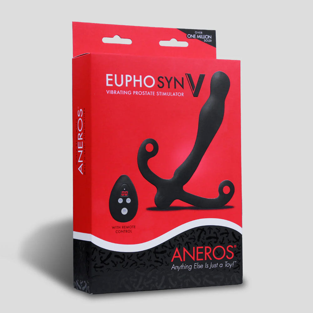 Aneros Eupho Syn V -  USB Rechargeable Vibrating Prostate Massager with Remote
