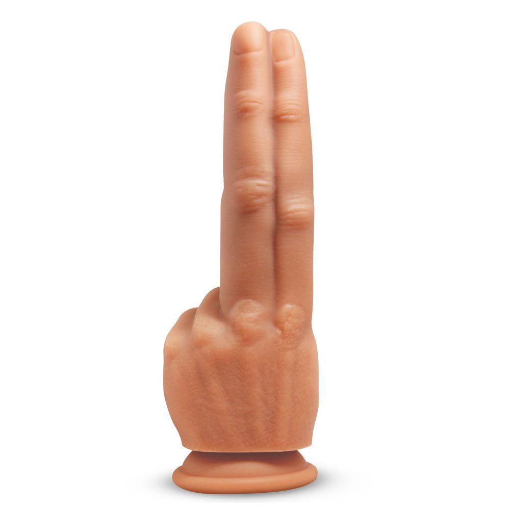 Master Series The Pleaser -  23.6 cm Double Finger Dildo