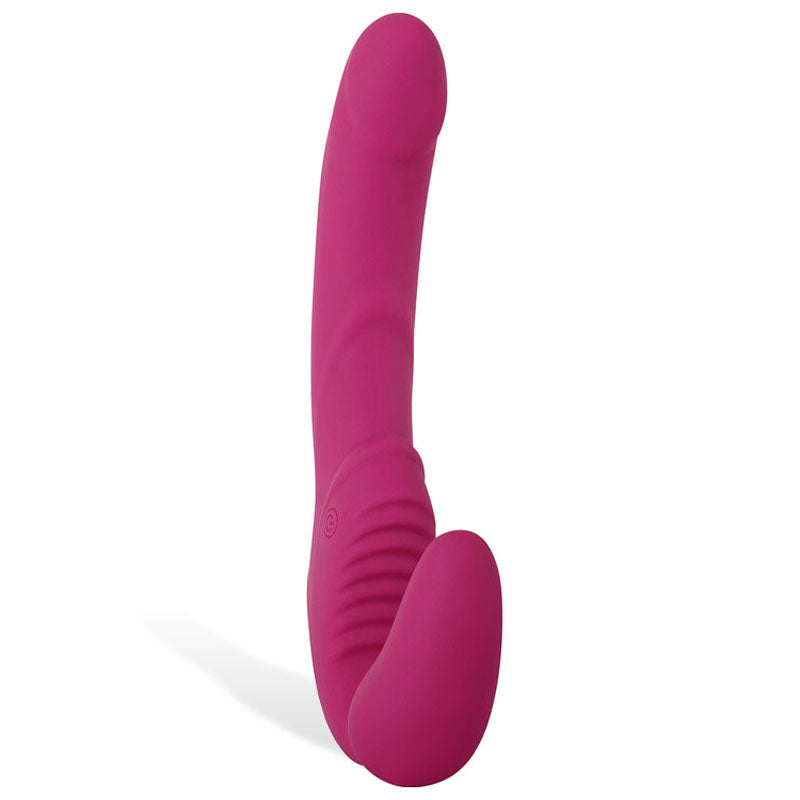 Adam & Eve Eve's Vibrating Strapless Strap-On -  22 cm (8.75'') USB Rechargeable Strapless Strap-On