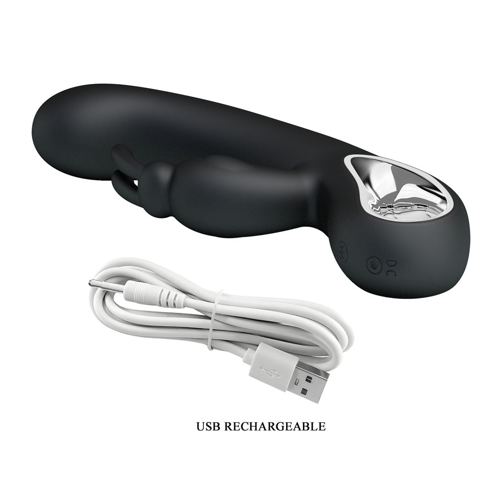 Party Up COLIN Rabbit Vibe -  -  21 cm USB Rechargeable Rabbit Vibrator