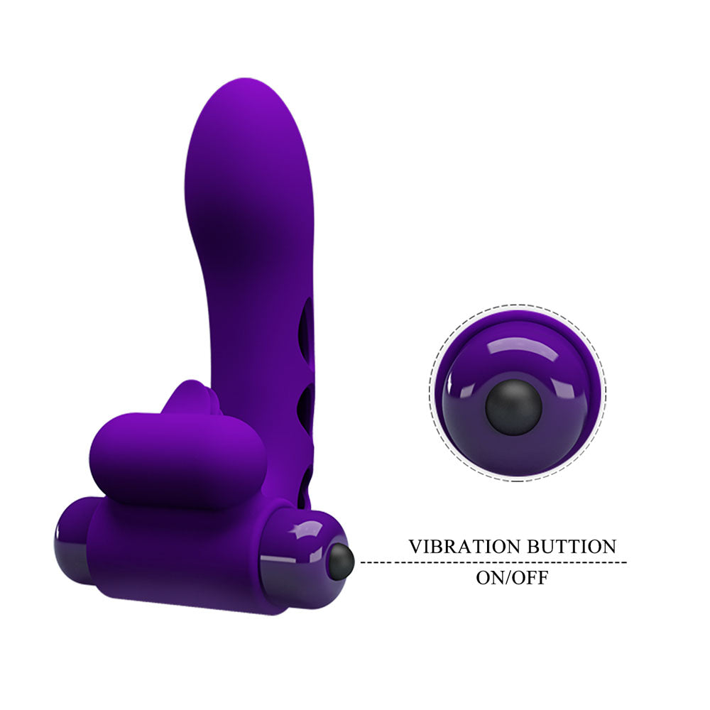 Party Up MIKE Finger Vibe -  -  Vibrating Finger Vibrator