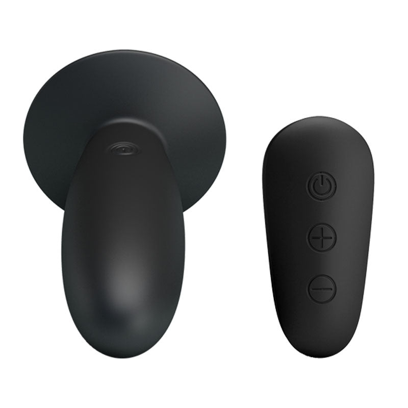 MR PLAY Remote Control Vibrating Anal Plug -  USB Rechargeable Vibrating Butt Plug with Wireless Remote