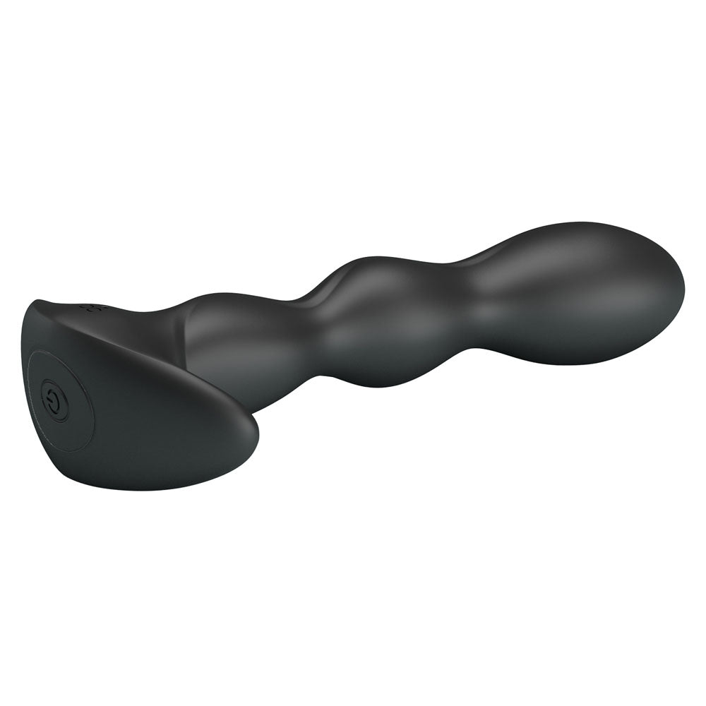Party Up JIM Vibrating Plug -  14.5 cm USB Rechargeable Vibrating Butt Plug