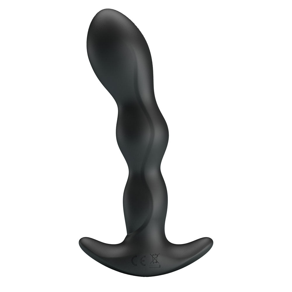 Party Up JIM Vibrating Plug -  14.5 cm USB Rechargeable Vibrating Butt Plug