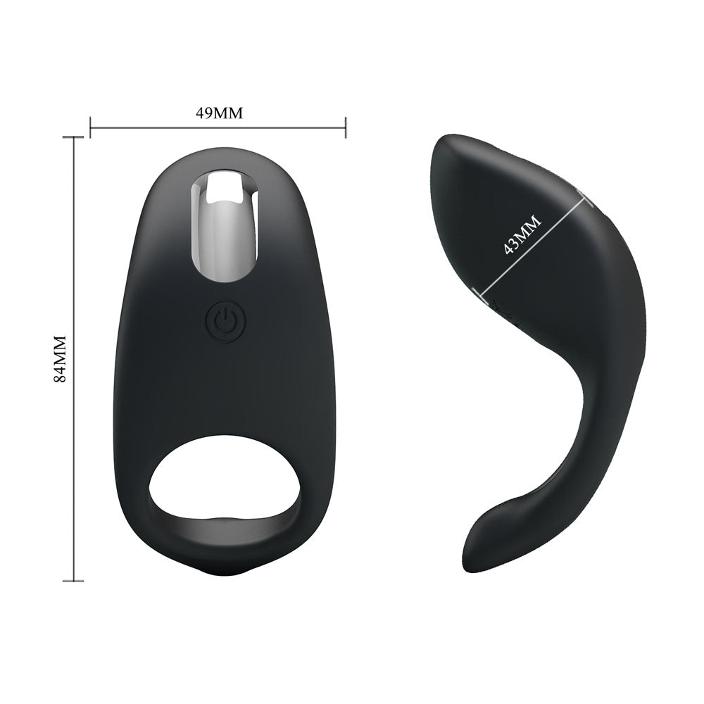 Party Up KING Rechargeable Cock Ring -  USB Rechargeable Cock Ring