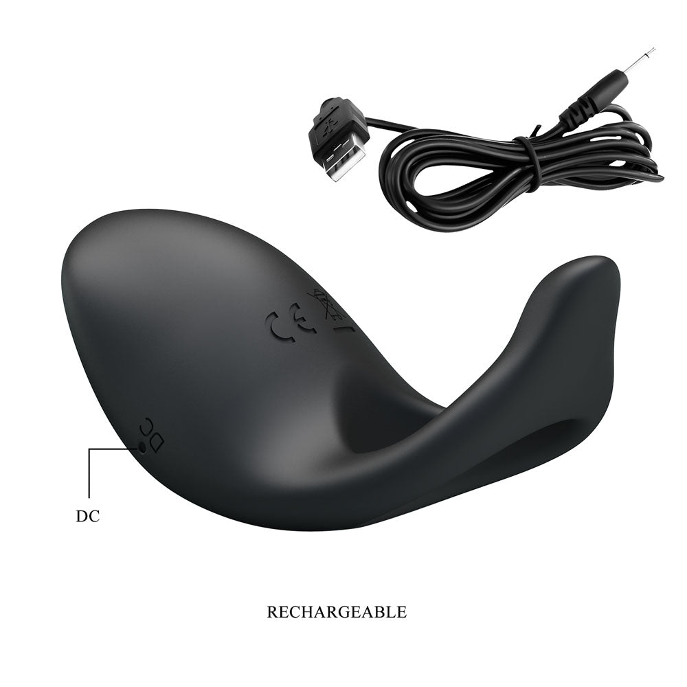 Party Up KING Rechargeable Cock Ring -  USB Rechargeable Cock Ring