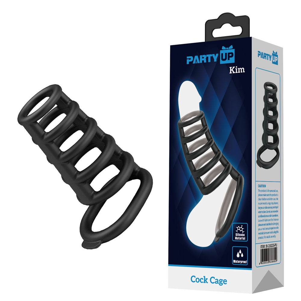 Party Up KIM Cock Cage -  Cock Ring Cage