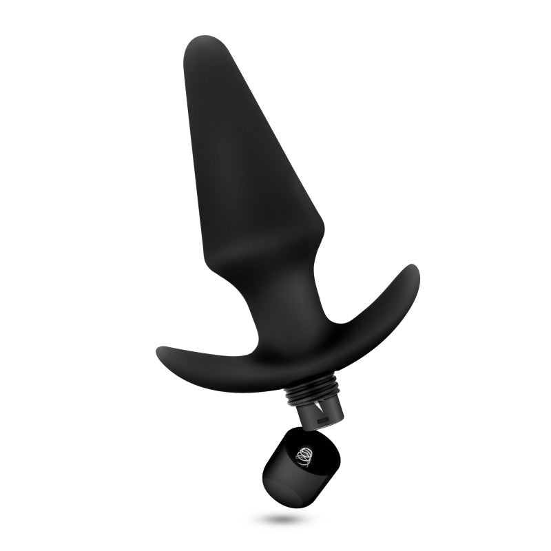 Anal Adventures Platinum Vibrating Plug -  12.7 cm (5'') Vibrating Butt Plug