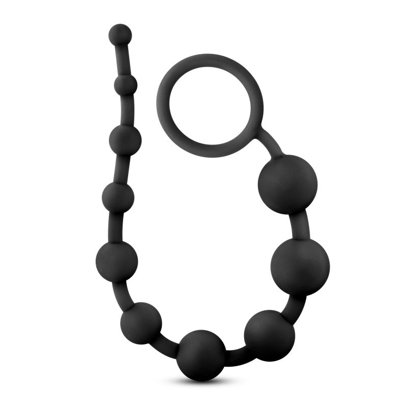 Anal Adventures Platinum 10 Anal Beads -  -  31.7 cm Anal Beads