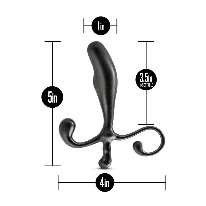 Anal Adventures Prostate Stimulator -  12.7 cm Prostate Massager
