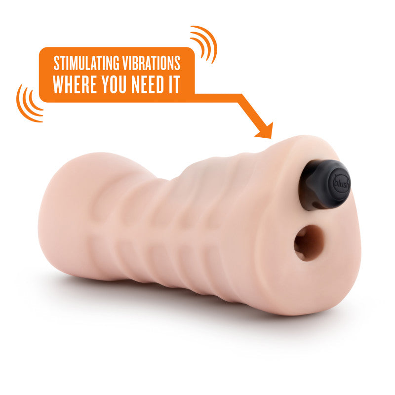 M for Men - Rain -  Vibrating Vagina Stroker