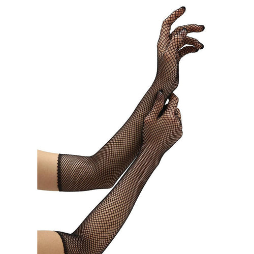 Baci White Label Fishnet Opera Glove -  Gloves