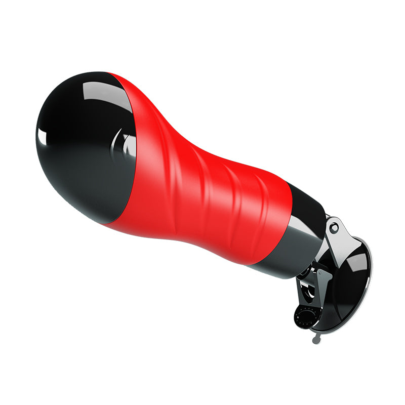 CRAZY BULL DELIA Vibrating Stroker -  Vibrating Vagina Stroker with Suction Base