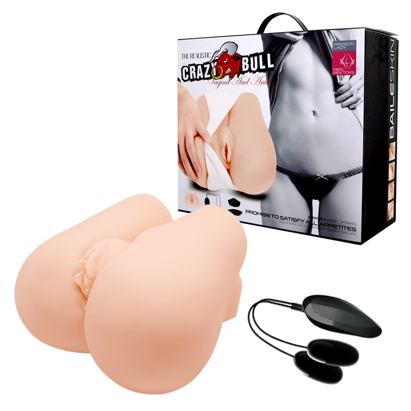 CRAZY BULL Vibrating Missionary Torso -  Vibrating Missionary Torso Masturbator