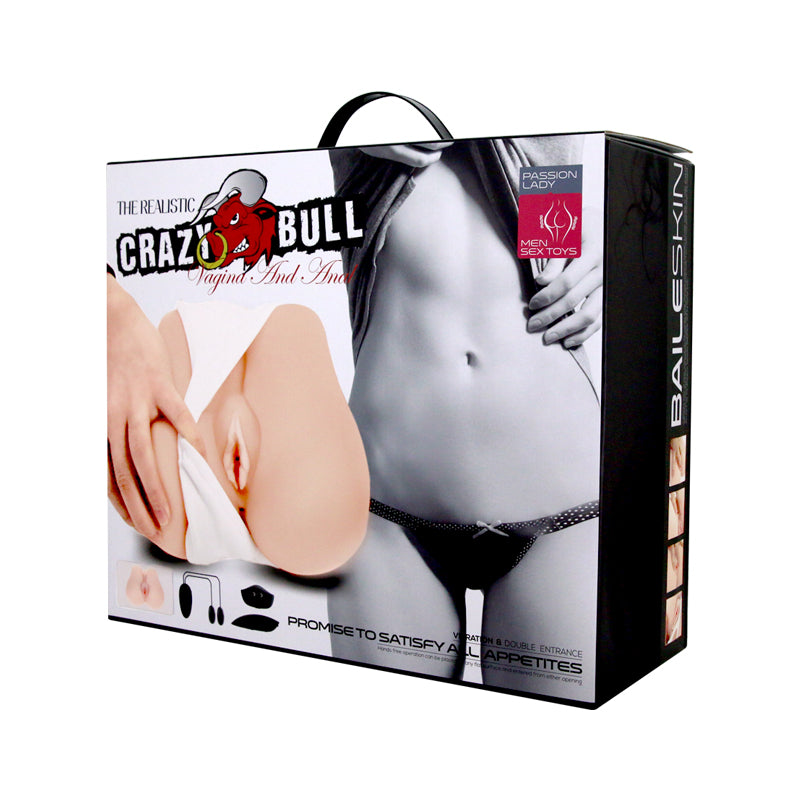 CRAZY BULL Vibrating Missionary Torso -  Vibrating Missionary Torso Masturbator