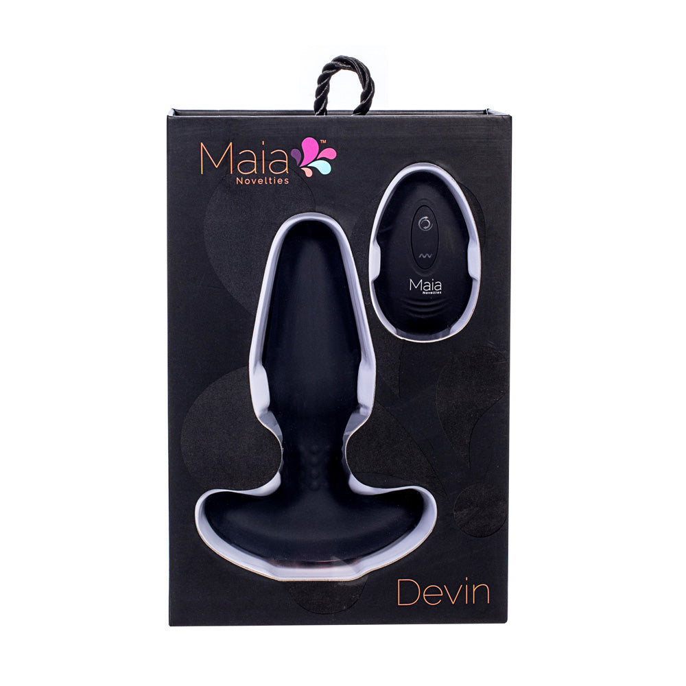 Maia DEVIN -  USB Rechargeable Vibrating Butt Plug