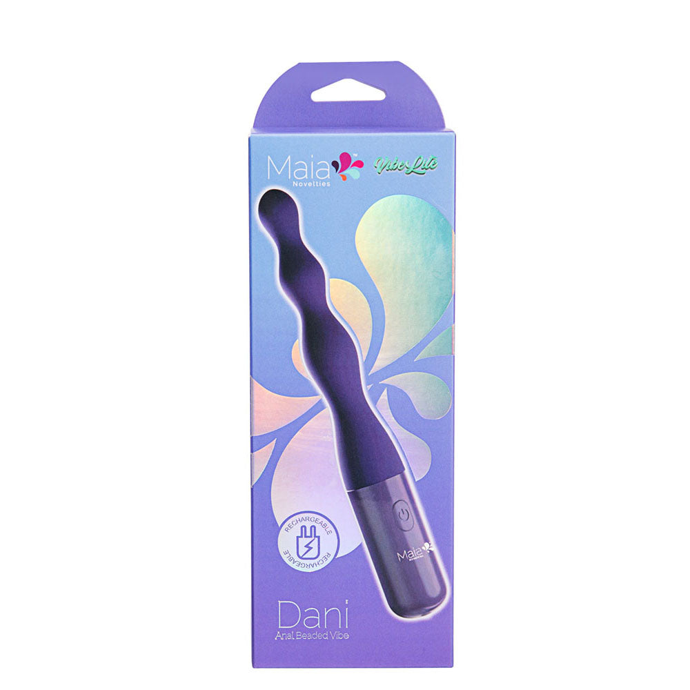 Maia DANI -  17.8 cm USB Rechargeable Beaded Vibrator