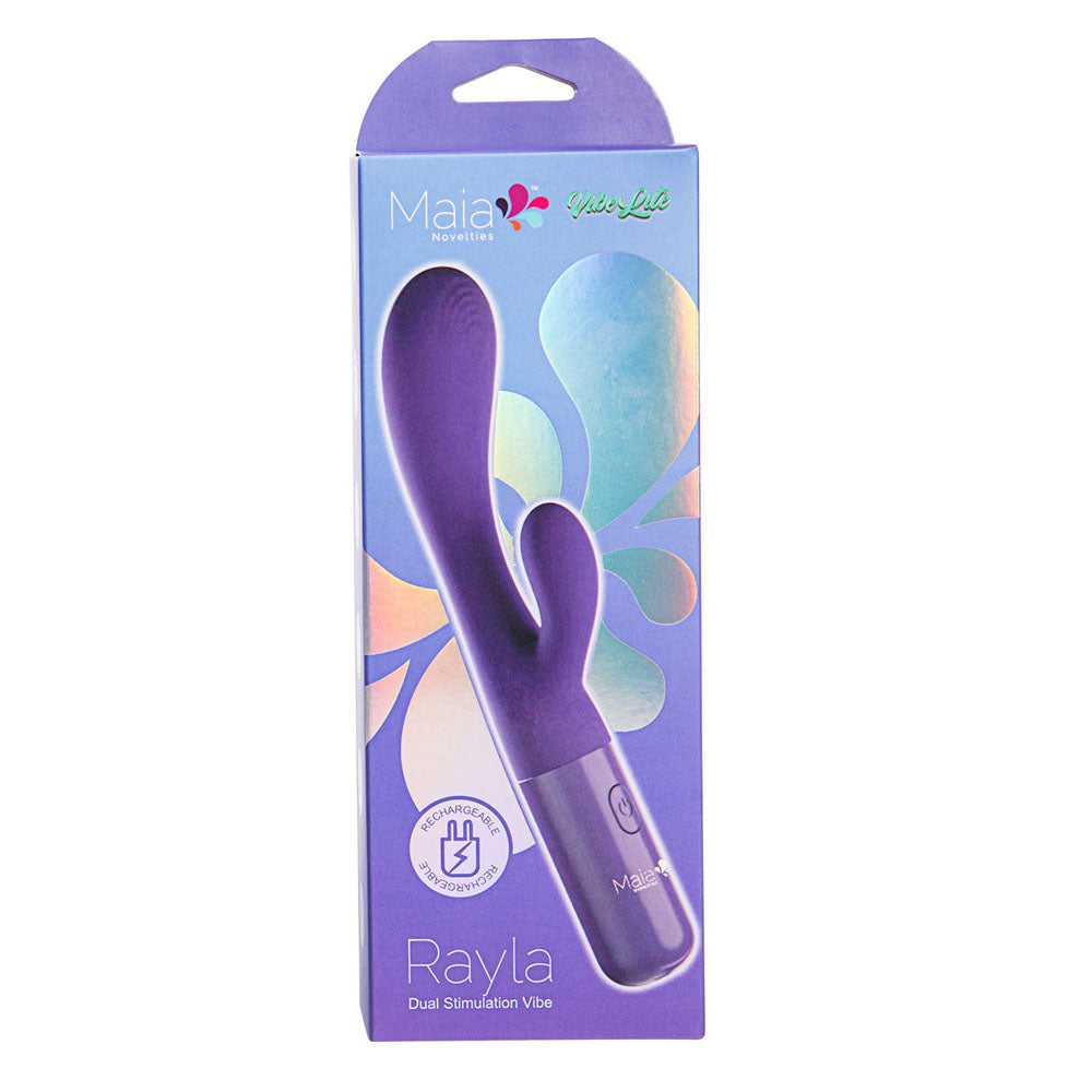 Maia RAYLA -  17.8 cm USB Rechargeable Rabbit Vibrator