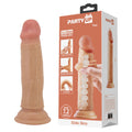 Party Up TOM Slide Skin Dong -  18.4 cm Flexible Dildo