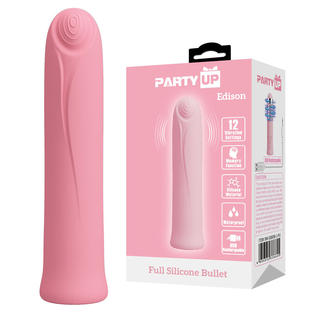 Party Up EDISON Bullet -  -  10.3 cm USB Rechargeable Bullet