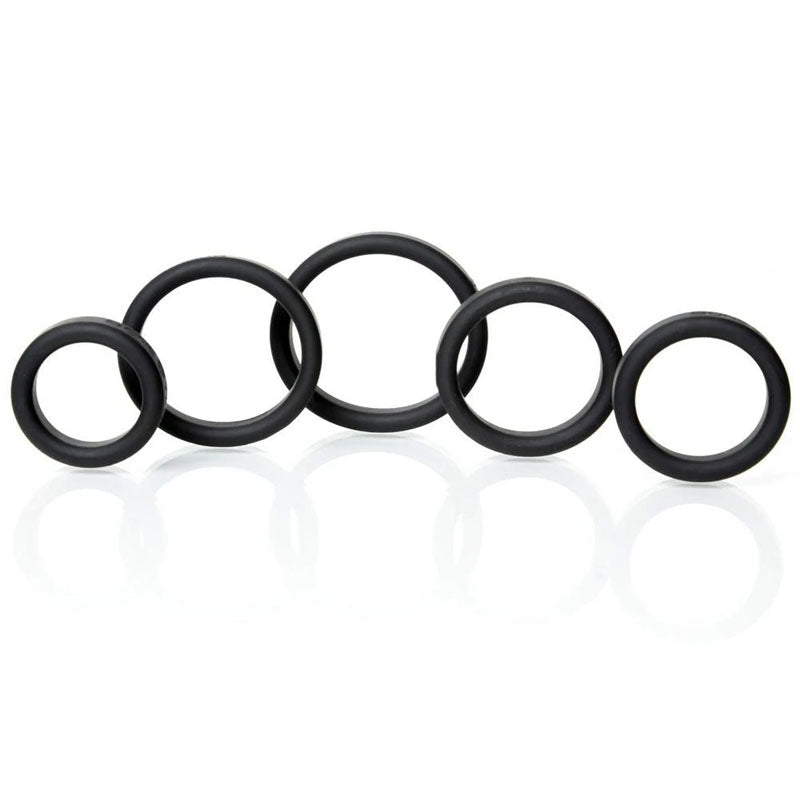 Boneyard Silicone Ring 5 Pcs Kit -  Cock Rings - Set of 5 Sizes
