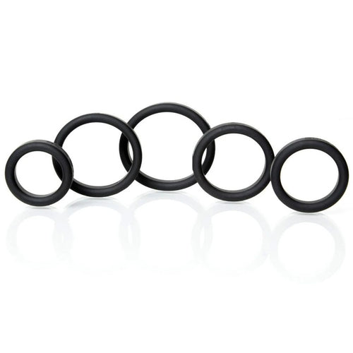 Boneyard Silicone Ring 5 Pcs Kit -  Cock Rings - Set of 5 Sizes