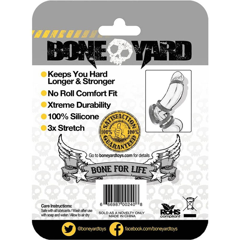 Boneyard Silicone Ring 40mm -  40 mm Cock Ring