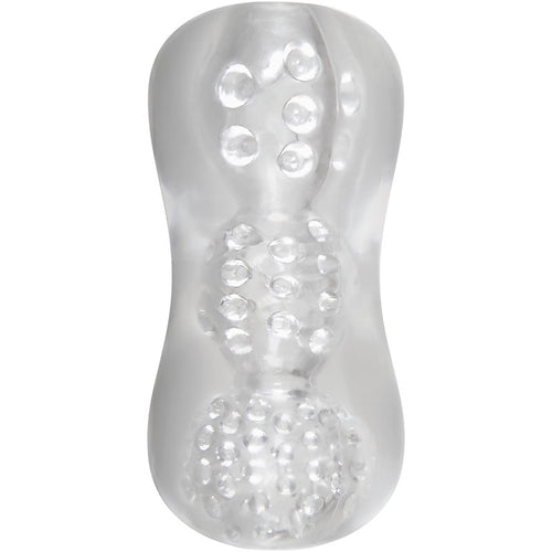 Adam & Eve Triple Chamber Ball Drainer -  Masturbator Sleeve