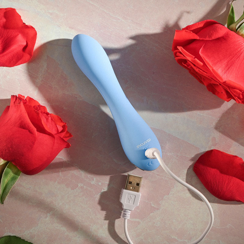 Evolved  CRUSH -  12 cm USB Rechargeable Mini Vibrator
