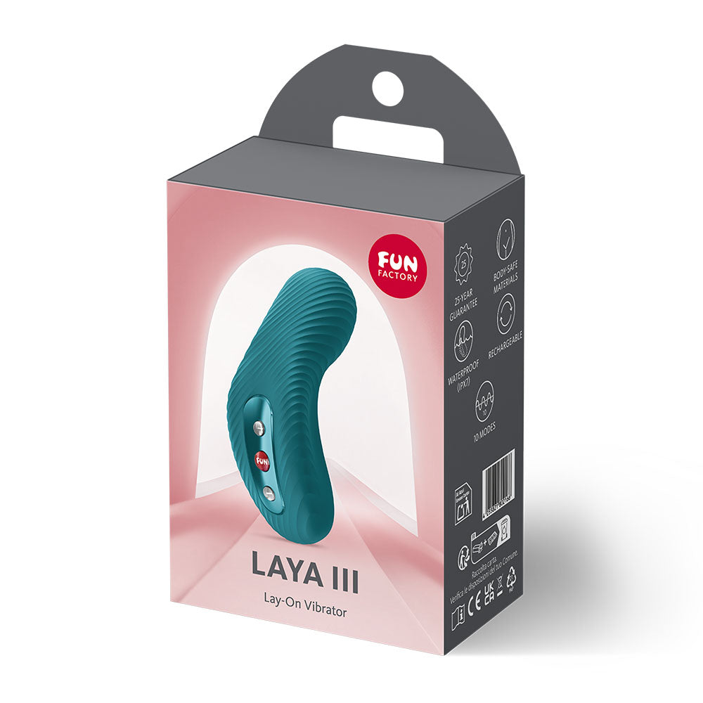 Fun Factory LAYA III Bottle  - Bottle  USB-C Rechargeable Stimulator