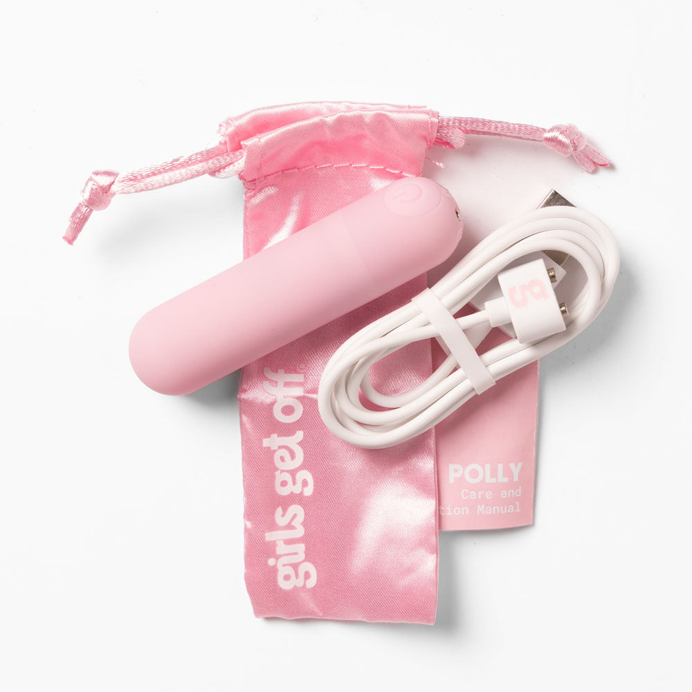 Girls Get Off - Polly -  6.3 cm USB Rechargeable Bullet