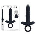 Gender X SLAYER -  20 cm USB Rechargeable Thrusting Vibrating Butt Plug