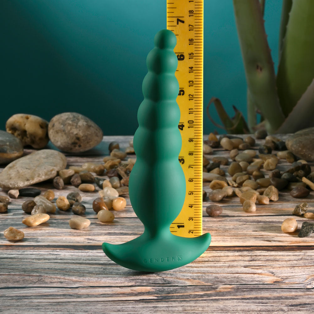 Gender X THE RATTLER -  17 cm USB Rechargeable Vibrating and Twirling Anal Plug