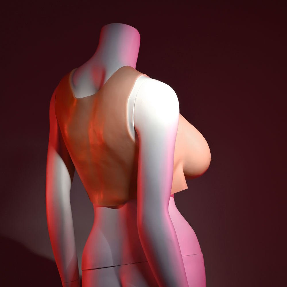 Gender X UNDERGARMENTS - PLATE D-CUP - Light -  Wearable Breasts - D-Cup Size