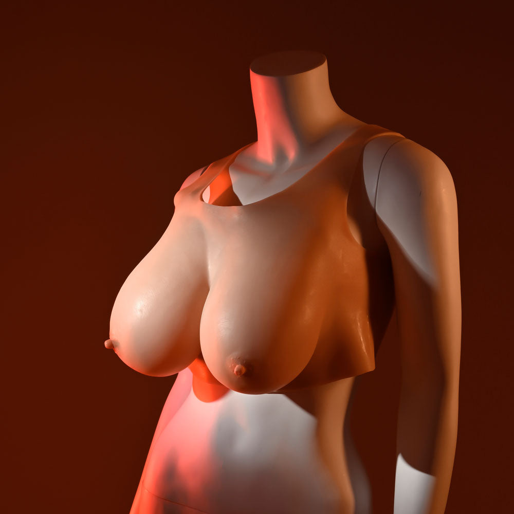 Gender X UNDERGARMENTS - PLATE E-CUP - Light -  Wearable Breasts - E-Cup Size