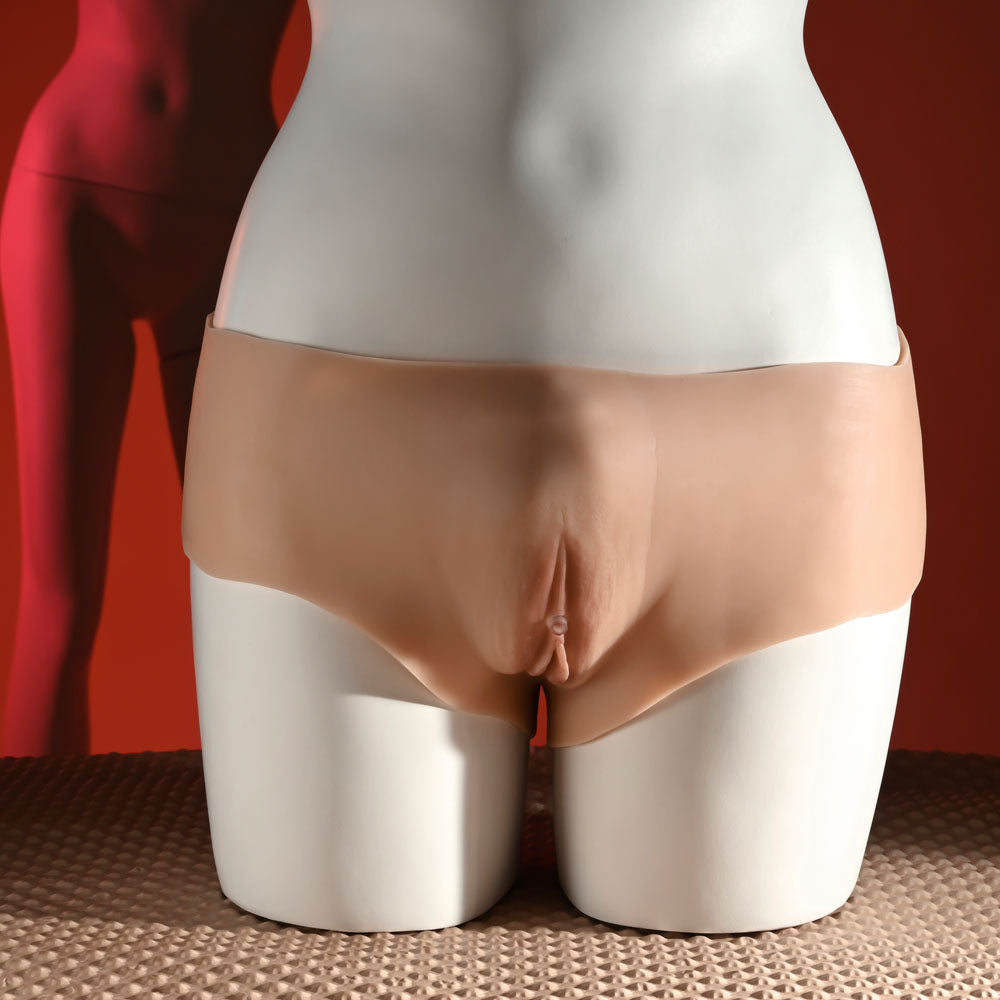 Gender X UNDERGARMENTS - BRIEFS - Light -  Wearable Vagina Briefs