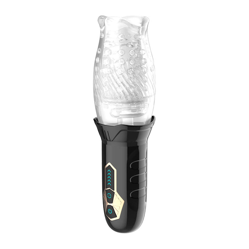 Adam & Eve Adam's Gawk Gawk -  USB Rechargeable Rotating Masturbator