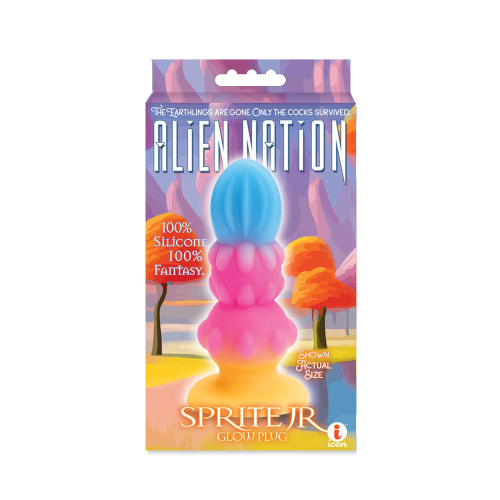 Alien Nation - Sprite Jr. - Glow in Dark  10.8 cm Fantasy Anal Plug