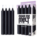 Make Me Melt Drip Candles -  - Jet  Drip Candles - 4 Pack