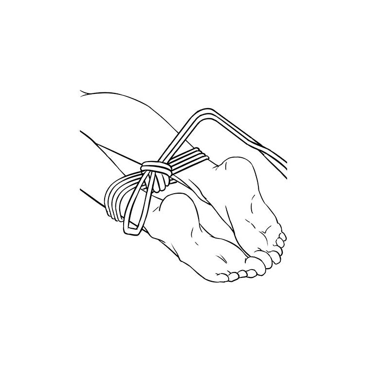 Adam & Eve BONDAGE ROPE - 4.5 metre (15 feet) -  Bondage Rope - 4.5 metre Length